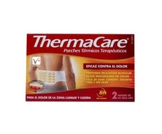 "Thermacare Heatwrapps" apatinė nugaros dalis ir klubo įtvaras 2 vienetai