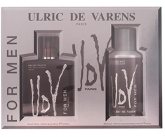 2 dalių rinkinys vyrams Ulric De Varens Men Eau De Toilette Purškiklis, 100ml