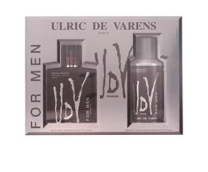 2 dalių rinkinys vyrams Ulric De Varens Men Eau De Toilette Purškiklis, 100ml