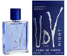 Ulric De Varens Night For Men Eau De Toilette Purškiklis 100ml