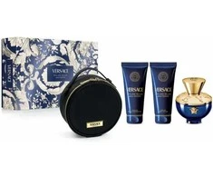 Versace Dylan Mėlyna Pour Femme Eay De Parfum Purškiklis, 100 ml Set 3 Pieces