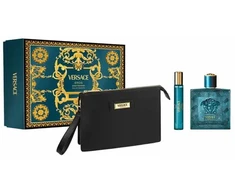Versace Eros Pour Homme Eau De Toilette Purškiklis, 100 ml Set 3 Pieces