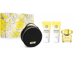 Versace Geltona Diamond Eau De Toilette Purškiklis 90ml Set 4 Pieces