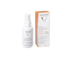 Apsauginis veido fluidas nuo saulės Vichy Capital Soleil UV-Age Daily Tinted SPF50, 40 ml