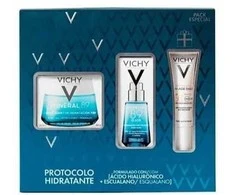 Vichy Drėkinamasis Kremas Mineral 89 72h 50ml Rinkinys 3 Vnt.