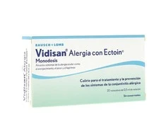 Vidisan Allergy With Ectoin Vienkartinė 20 x 0,5 ml