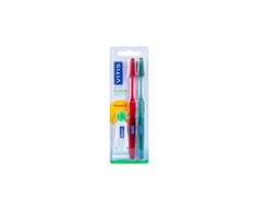 "Vitis DUPLO" minkštas dantų šepetėlis + pasta 15ml