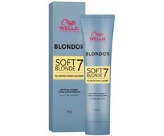 Wella Blondor Soft Skirtas šviesiems plaukams 7 Oil Infused Kreminis Lightener, 200 g
