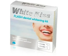 White Kiss Baltas Kiss Baltas Kiss Flash Whitening dantų balinimui 2x6ml