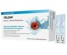 "Yeloin" priešuždegiminiai akių lašai, vienkartinė dozė 30x 0,5ml