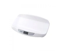 Tanita I Pagrindinės savybės: Elektroninės, buitinės, padalos vertė 10 g, svėrimo riba – 20 kg, TARE, ZERO, RECALL, HOLD, auto-OFF funkcijos. Kūdikių svarstyklės BD-590
