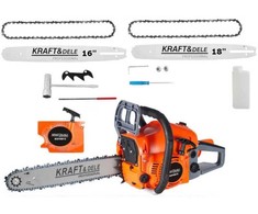 Grandininis pjūklas Kraftdele Pjūklas benzininis 16"-18", 4.4 kw