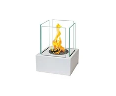 BIOHEAT MINI Baltas pastatomas stalinis biožidinys