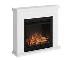 TAGU FRODE PURE Baltas 23" pastatomas elektrinis židinys su apdaila