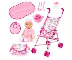 Bayer Design Bayer - Doll’s Umbrella Stroller (30585AB)