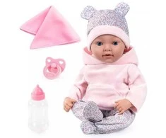 Bayer Design Bayer Lėlė Reborn 38cm +akces.93827AD 18675