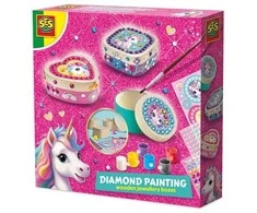 SES Creative - Diamond Painting Unicorn Jewellery Boxes - (S14138)