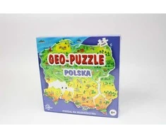 ABINO Dėlionė Geo-Puzzle Polska
