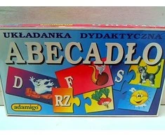 Dėlionė ADAMIGO Alphabet galvosūkis 03037
