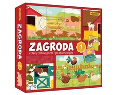 Dėlionė Adamigo Zagroda 1 puzzle obserwacyjne 08001