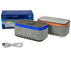 Radijo žadintuvas Adar Garsiakalbis su zegarem, radio, budzik USB 15W EDUKAMP