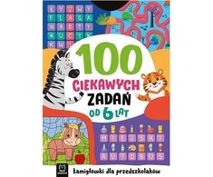 Aksjomat 100 ciekawych zadań Łamigłówki d/przedszk.6+ 38597