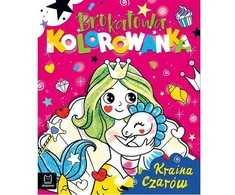 Aksjomat Aksominis spalvinimo knygelė Kraina czarów KS1042