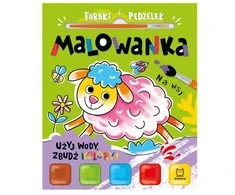 Aksjomat Farbki i pędzelek Malowanka Użyj wody Na wsi 41338