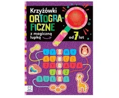 Aksjomat Edukaciniai Kryžiažodžiai su Magišku Lupa 7+ KS1073