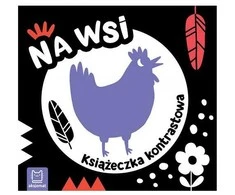 Aksjomat Knyga vaikams Na wsi KS1108 Kontrastiniai paveikslėliai