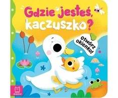 Aksjomat Interaktyvi knygelė „Atverk langelį! Kur esi, ančiukas?“