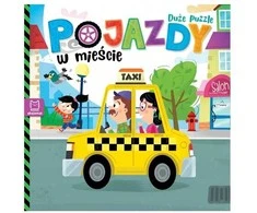 Dėlionė Aksjomat Knyga vaikams „Transporto priemonės mieste“