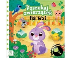 Aksjomat Aksioma Ieškokite gyvūnų kaime Knyga su žibintuvėliu 40225