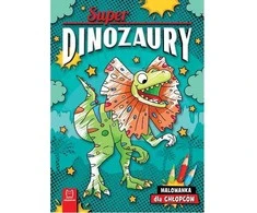 Aksjomat Super Dinozaurai. Piešimo knyga berniukams KS1034