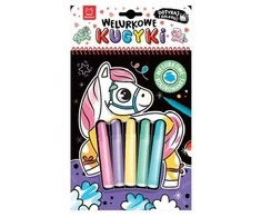 Aksjomat Axiom Piešimo Knyga Velvet Ponies KS1150 Su Žymekliais