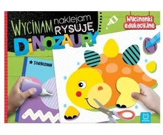 Aksjomat Aksioma karpiau, įklijuoju, piešiu Dinozaurai 3803 35848