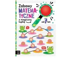 Aksjomat Kūrybinė edukacinė knyga su magišku lupa: matematikos žaidimai