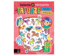 Aksjomat Zadania do nakl.+tatuaże Kucyki i jednorożce 39860