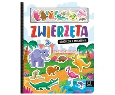 Aksjomat Zwierzęta Ksišżeczka su magnesami 41055