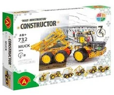 Alexander „Constructor Pro Muck“ 7 viename metalinių konstrukcijų rinkinys