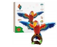 Alexander 3D origami kūrybinis rinkinys – Parrot ZA6074