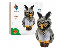 Alexander 3D origami kūrybinis rinkinys – Pelėda ZA6073