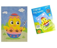 Alexander PIASKOWE MALOWANKI WIELKANOCNE PISANKI WIELKANOC KREATYWNA ZABAWA DIY 6+