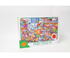 Dėlionė Alexander Puzzle obserwacyjne su lupš 90 vnt. Lotnisko 27563