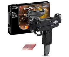 Cada C81008W blokuoja ginklą, šaudo iš automato Micro UZI + šovinių