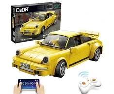 CaDA Statybiniai blokai Nuotoliniu būdu valdomas miesto automobilis RUF CTR 2017 222 vnt.