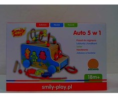 Anek Smily Play Smily Play Drewniane Auto 5w1 Sorter do Ciągnięcia universalus