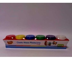 Plastikinė masė 6 spalvos 56 g SMILY PLAY 83350 AN