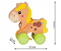 SMILY PLAY SPW84982 medinis traukimo arklys