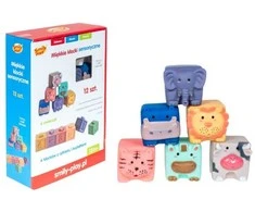 Anek Smily Play minkšti sensoriniai blokeliai SmilePlay SP84486 44868